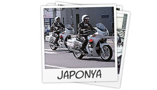 Japonların Polis Motorsikleti